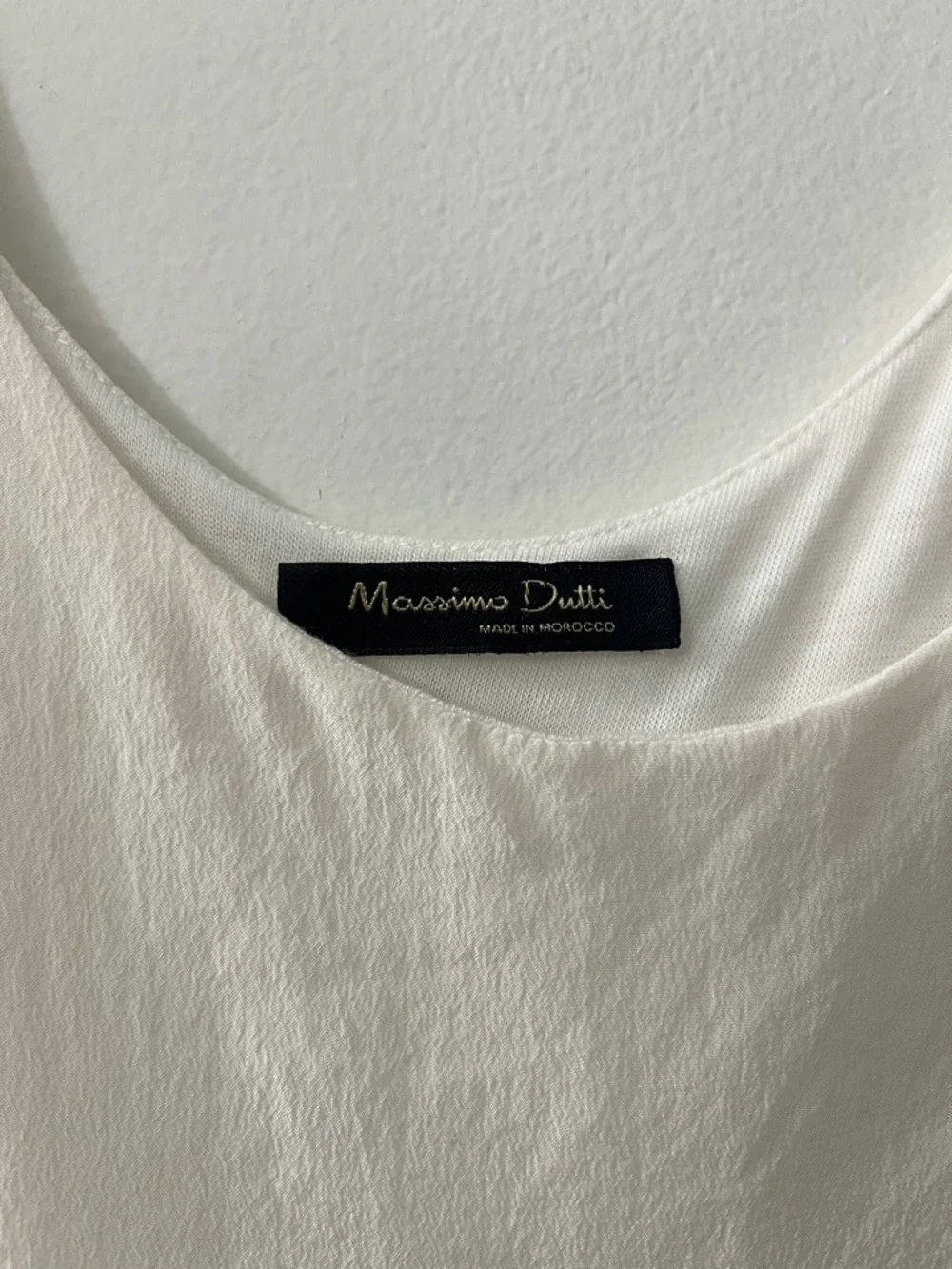 Massimo Dutti Cream Sleeveless Scoop Neck Camisole - Picture 3 of 5